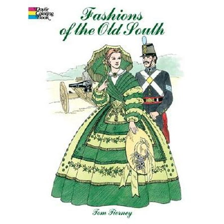 Fashions of the Old South Coloring Book