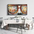 thumbnail image 3 of Begin Home Decor 2080-1616-MI86 16 x 16 in. Watercolor Colorful Skull Profile-Print on Canvas, 3 of 3