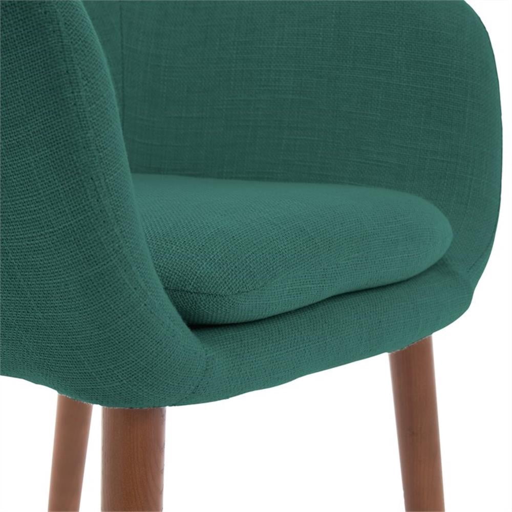 Elle Decor Roux Arm Chair in French Turquoise