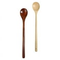thumbnail image 5 of 2 Pcs 13 Inch Long Handle Wooden Spoons for Cooking Long Handle Tasting Spoons Tea Spoon Wooden Utensils Vintage Stirrer Spoon for Kitchen Soup Coffee Cocktail Honey Mixing Stirring, 5 of 8
