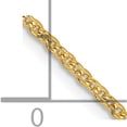 thumbnail image 5 of 14K Yellow Gold Jbsp's 1.7mm Flat Cable Chain (16 X 1.7) Made In Italy 1520-16, 5 of 5