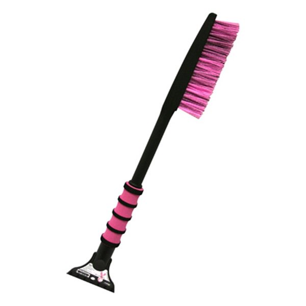 HOPKINS MFG My Pink Car Snow Brush, 22In. S24527PKUS