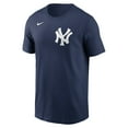 thumbnail image 2 of Men's Nike Navy New York Yankees Fuse Wordmark T-Shirt, 2 of 3