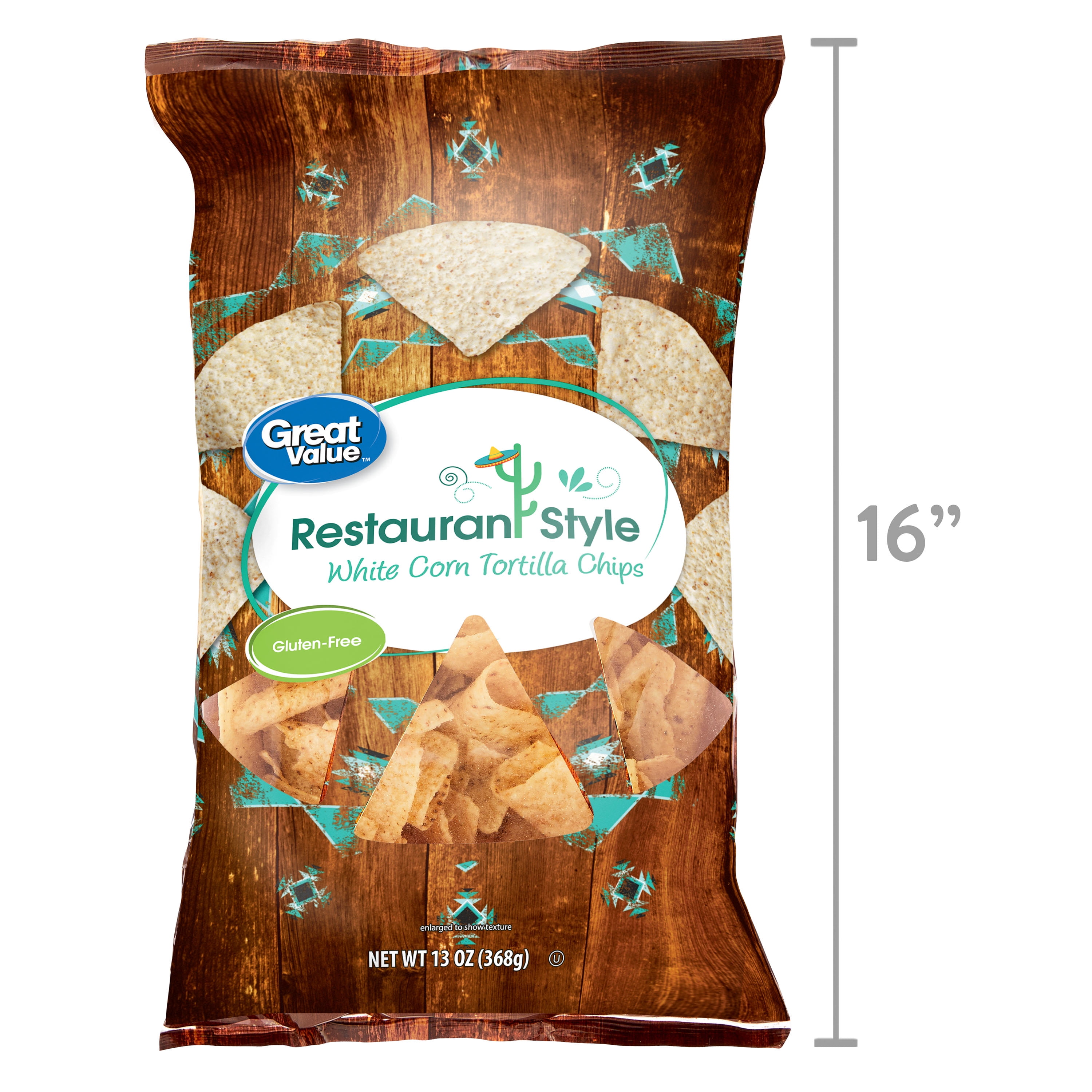Great Value Restaurant Style White Corn Tortilla Chips 13 50 OFF