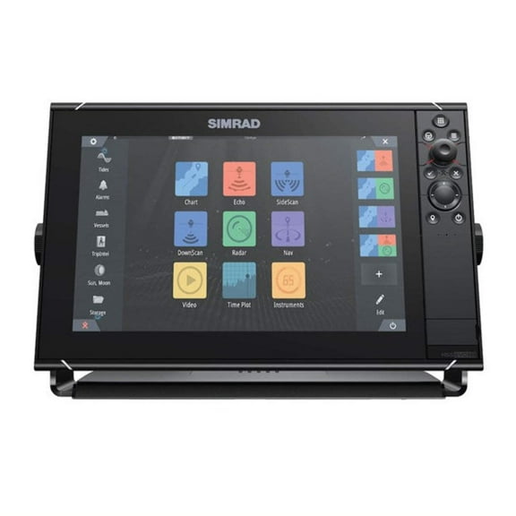 Simrad NSS12 evo3S with C-MAP US Enhanced Charts, 12-inch Display, Black