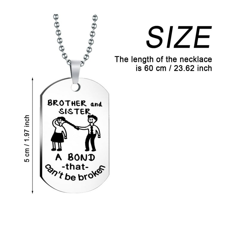Brother outlet sister jewelry