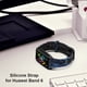 thumbnail image 4 of Pulsera de silicona suave pulsera ajustable correa de reloj para Huawei Band (C) Tmvgtek Para Estrenar, 4 of 9