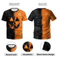 thumbnail image 5 of Men's Halloween T-Shirts 3D Skull Print Short Sleeve T-Shirt Casual Round Neck Novelty Street Fashion Shirts, 5 of 7