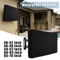 thumbnail image 2 of CAROOTU Outdoor Waterproof TV Cover Multifunctional Foldable Weatherproof Dustproof TV Enclosure Protective, 2 of 6