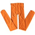 thumbnail image 3 of Ersazi Fleece Lined Tights Women'S All Age Thin Velvet Dance Socks Base Socks White Pantyhose Xxl Orange, 3 of 3