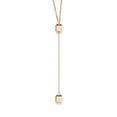 thumbnail image 2 of Angara Collier Péridot Naturel - Collier Style Lariat Péridot Rond 1.9 ct en Or Rose 14K pour Femmes, 2 of 8