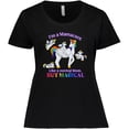 thumbnail image 3 of Inktastic I'm a Mamacorn, Like a Normal Mom, but Magical Women's Plus Size T-Shirt, 3 of 5