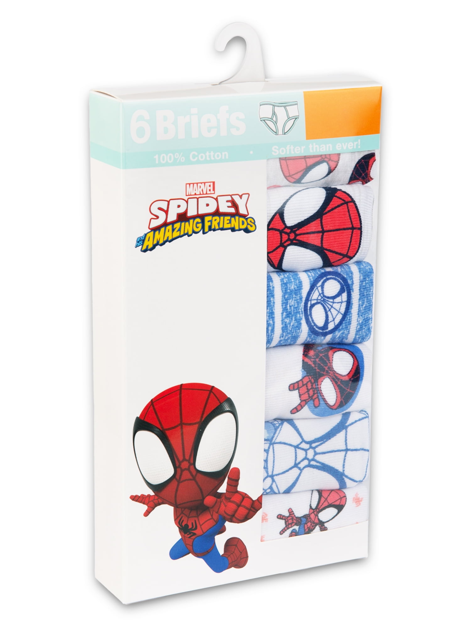 Character Toddler Boy Briefs, 6- Pack, Sizes 2T-4T