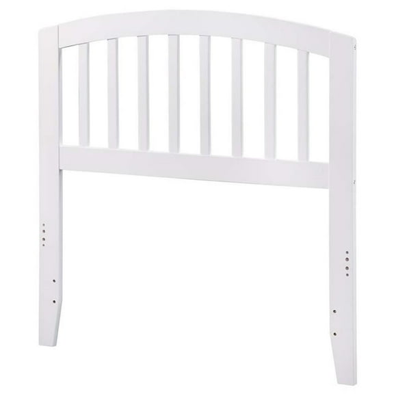 Leo & Lacey Richmond Twin Wood Headboard in White
