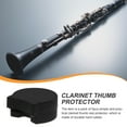 thumbnail image 4 of SHISUYAN 5pcs Rubber Clarinet Thumb Rest Cushion Protector (Black), 4 of 8