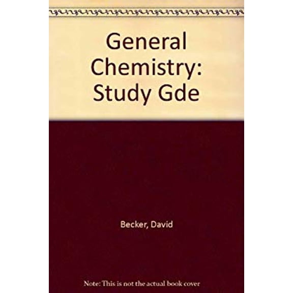 Pre-Owned General Chemistry Study Guide (Hardcover) 9780716720126