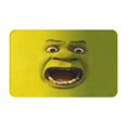 thumbnail image 1 of Felpudo de Shrek para decoración de interiores y exteriores, antideslizante, lavable, para puerta de entrada navideña, para baño, cocina, patio, decoración navideña del hogar, 20 x 31,5 pulgadas, 1 of 7