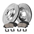 thumbnail image 2 of Callahan Brake Parts Front Brake Kit For Nissan 240SX 1996-1998, Nissan Sentra 2000-2006 [Model Specific] Replacement Brake Rotors with Ceramic Brake Pads, 2 of 4