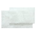 thumbnail image 2 of Luxury Microfiber Bath Rug Set - 20”X32”/23”X39” - White, 2 of 5