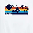 thumbnail image 3 of Mickey & Friends - Mickey Sunset Pattern - Women's Short Sleeve Graphic T-Shirt, 3 of 5