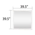 thumbnail image 3 of Modern Gray Queen 4pc Bedroom Furniture, Wood Construction, With Bed, 6 Chest, Mirror & 2 Nightstand Style , Wood, Contains Dresser, And, 3 of 5