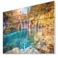 thumbnail image 1 of Design Art - Turquoise Water and Sunny Beams, 1 of 5