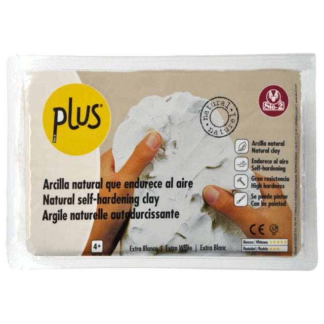 ACTÍVA PLUS Air Dry Clay, Extra White - 2.2 lbs
