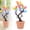 B, variant on bunny decor for spring Potted Decorations Tree Potted Plant Decoration Festival Desktop Bonsais Decorative Table Ornament For Home Or Use 1pc