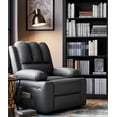 thumbnail image 4 of Yesurprise Oversized Recliner Chairs with Heat and Massage - 360°Swivel Lazy Recliner Chair for Adults- Manual Chair with Cup Holder for Living Rooms Gray, 4 of 8
