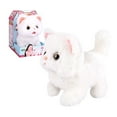 thumbnail image 2 of Smart Vocal Pet Cat Walking Stuffed Animal Toy Electronic Interactive Walking Tail Wagging, 2 of 4