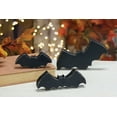 thumbnail image 2 of CWI Halloween Decor - Chunky Wood Silhouette Black Bats 3pc Set, 2 of 2