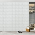 thumbnail image 5 of 20 Pack 3D Wall Panels for Interior Wall Decor, 11.8''x11.8'' White Accent Textured Wall Panels, Wall Covering Panles for Living Room, Gaming Room, TV Background, Cover 19.4 Sq.Ft, 5 of 7