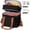 Black, variant on LIZEVINC Large Insulated Lunch Box for Men and Women, 16L Leakproof Cooler Bag with Adjustable Shoulder Strap, Reusable Lunch Bag for Work, Office, Picnic, Travel, Black