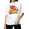 thumbnail image 2 of Officially Licensed Coca Cola Retro Coke Pop Fizz Refresh Women's T-shirt, 2 of 3