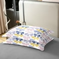 thumbnail image 4 of Erosebridal Colorful Bowknot 100% Cotton Comforter Cover Twin, Princess Bedding Twin Size, Cartoon Bow Decoration, 2pcs（No Comforter）, 4 of 6