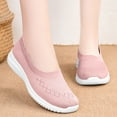 thumbnail image 2 of Orthopedic Casual Shoes for Women Arch Support Tennis Shoes Wide Non Slip Slip on Volleyball Shoes Knitted Mesh Stretch Comfort 2026 New Foam Shoes, 2 of 6
