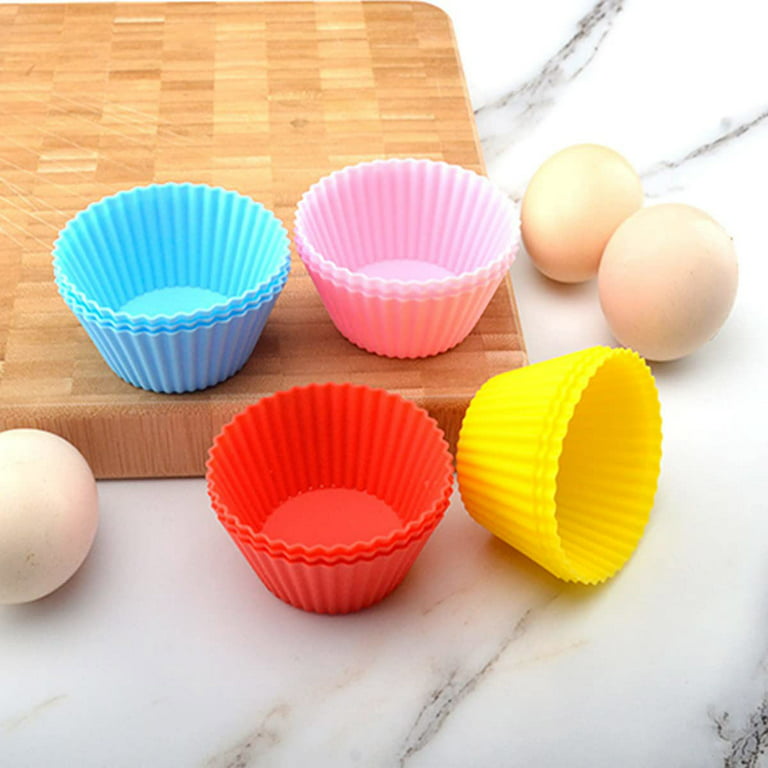 Reusable Silicone Muffin Molds (12pcs Set) - My Eco Boutique