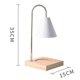 thumbnail image 4 of Aromatherapy Wax Melting Lamp Knob Switch Bedroom Bedside Wooden Night Light Smoke-free Fragrance Atmosphere Table Lamp, 4 of 5