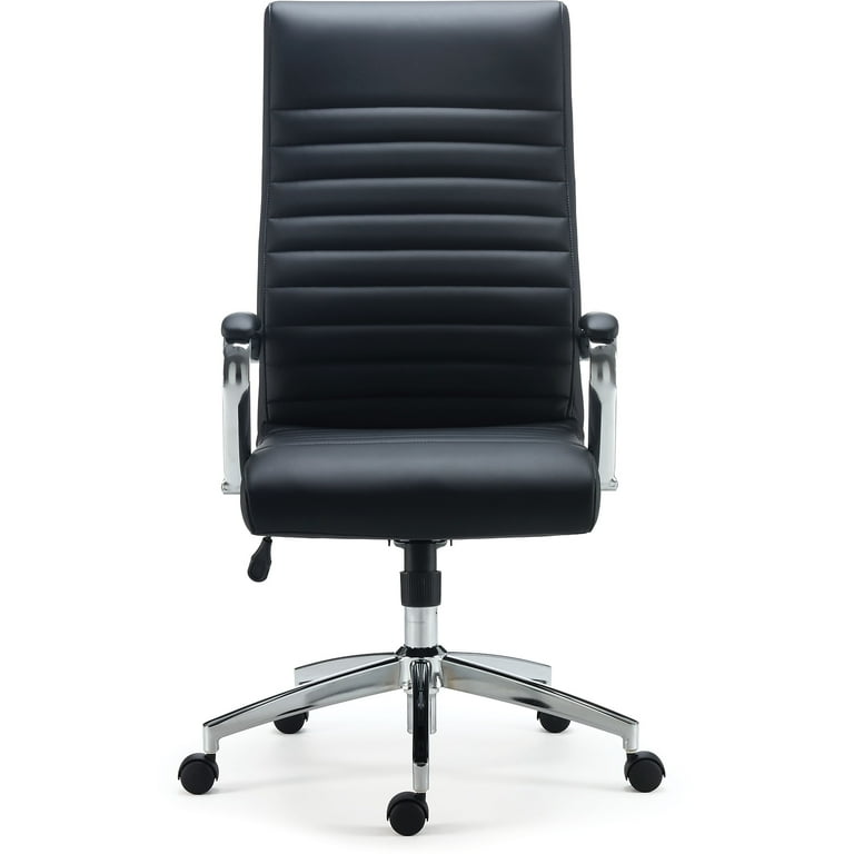 Staples Bentura Bonded Leather Managers Chair Black 53234
