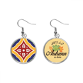 thumbnail image 1 of Estilo Patron decorativo de Talavera Pendiente del lóbulo de la joyería del pendiente de la hoja del otoño Unbranded M, 1 of 3