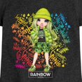 thumbnail image 3 of Rainbow High - Jade Hunter Rainbow Graffiti - Toddler And Youth Girls Short Sleeve Graphic T-Shirt, 3 of 5