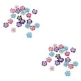 thumbnail image 2 of maskred 20 Assorted Color Flower Polymer Clay Beads Findings Jewelry Making 12mm 2Set, 2 of 6
