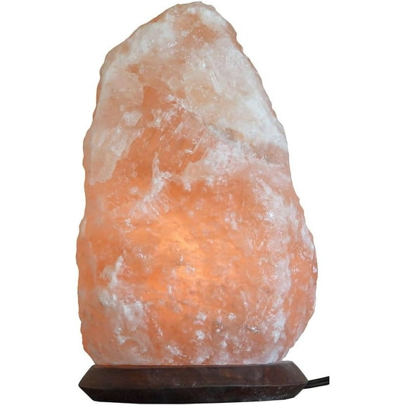 Himalayan  Salt Lamp with Dimmer Switch 17-18 Pounds
