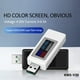 thumbnail image 2 of Probador USB 6 en 1 DC4-30V Pantalla IPS Medidor de Capacidad de SincronizacióN de Potencia de Voltaje Digital Detector para Corriente, Voltaje, Blanco, 2 of 5
