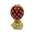 thumbnail image 4 of Almencla Egg Trinket Box Mini Easter Egg Home Decor Metal Craft Classic Enamel Ornaments Decorative for Easter Birthday Festival Red, 4 of 8