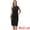 Black, variant on DARING DIVA Women's Elegant Dress Sleeveless Crew Neck Sheath Dress S Brown