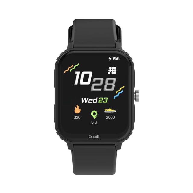 Cubitt Teens Smart Watch Fitness Tracker for Teens, with Heart Rate, Blood Pressure, Blood Oxygen, Sleep Monitor, 20+ Games, Alarms, Activity Tracker 1.69'' HR Touch Screen, IP68 Waterproof