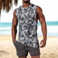 thumbnail image 2 of Afdoent Tank Tops Men Casual Sleeveless Shirt Print For Everyday Wear And Street Style For Summer Activities Streetwear Comfy, 2 of 6
