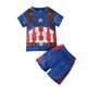 thumbnail image 1 of Conjunto de ropa de superhéroe para bebés, camiseta para niños y pantalones cortos, trajes para niños pequeños, Spiderman, Ironman, disfraces de Cosplay, Children12-18M Gao Jinjia LED, 1 of 2