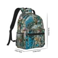thumbnail image 2 of Yiaed Vintage Print Island Skull Print School Backpack College Backpack Daypacks for Students High School Spacious and Durable Daypack for Work and Travel-One Size, 2 of 6
